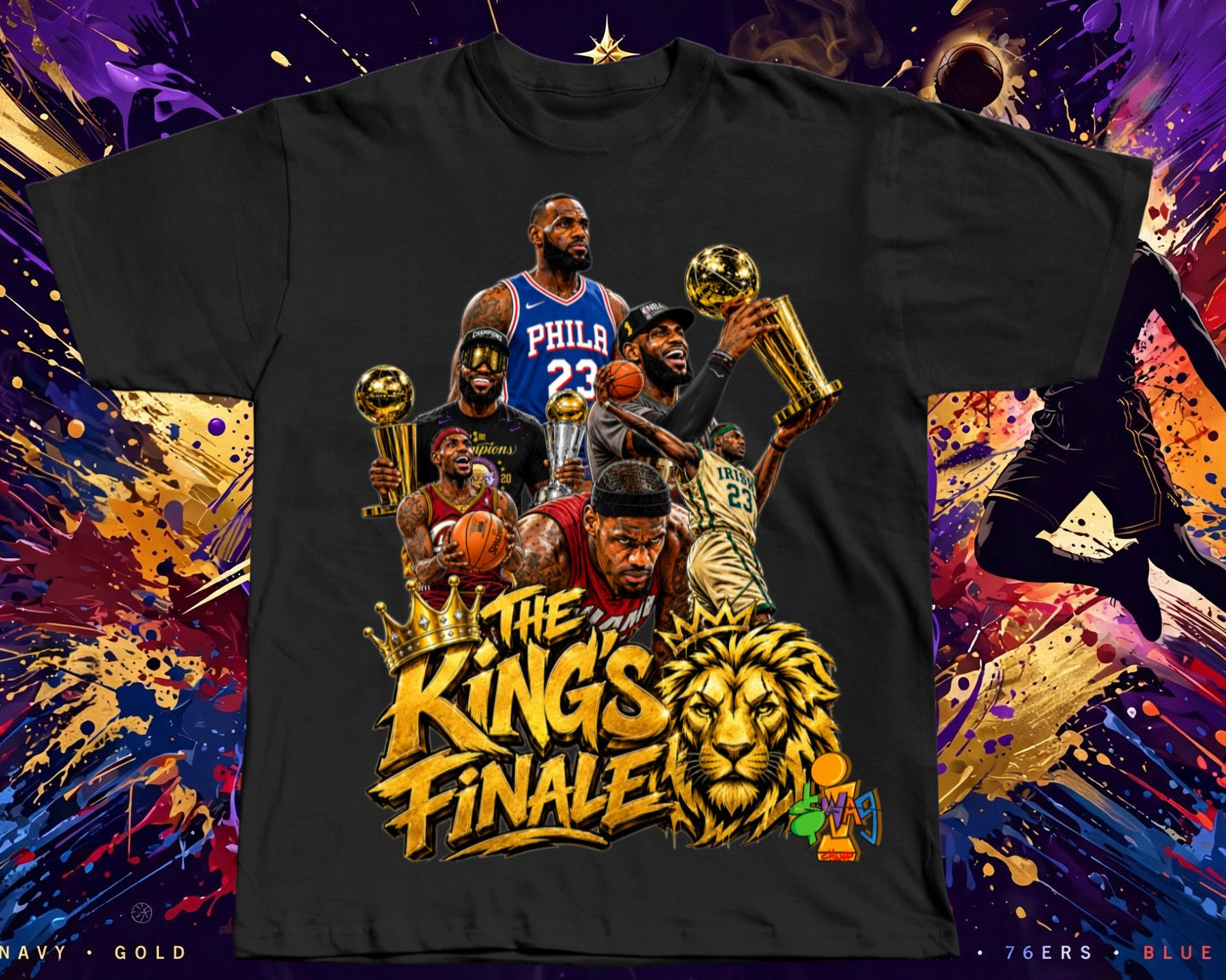 “The King’s Finale” tee